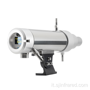 Il pirometro a infrarossi funziona basato sull&#39;infrarosso